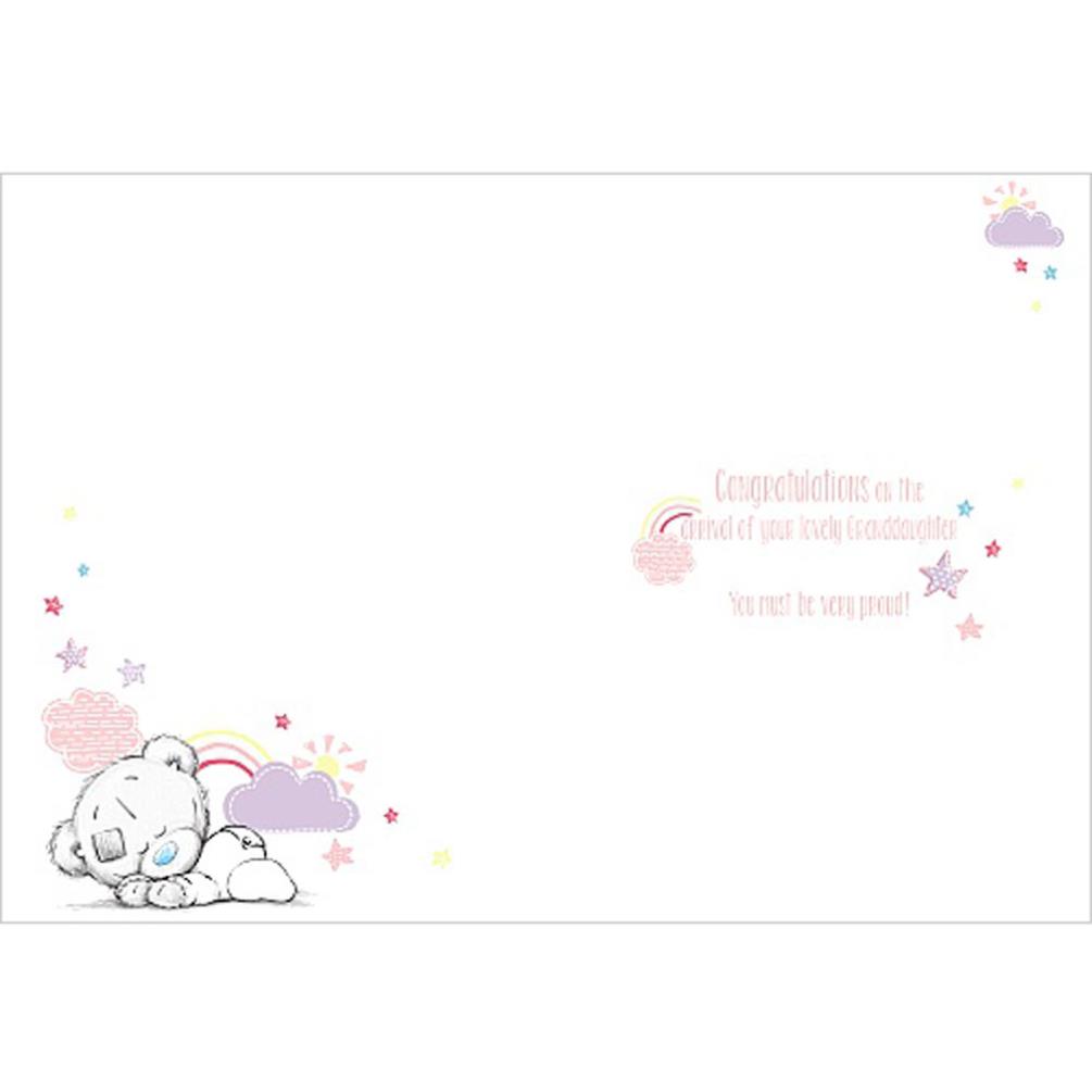 New Baby Granddaughter Me To You Bear Card Extra Image 1